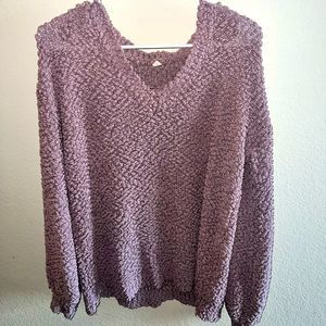 Pinkblush Maternity Sweater lilac/lavender. Woman’s size medium